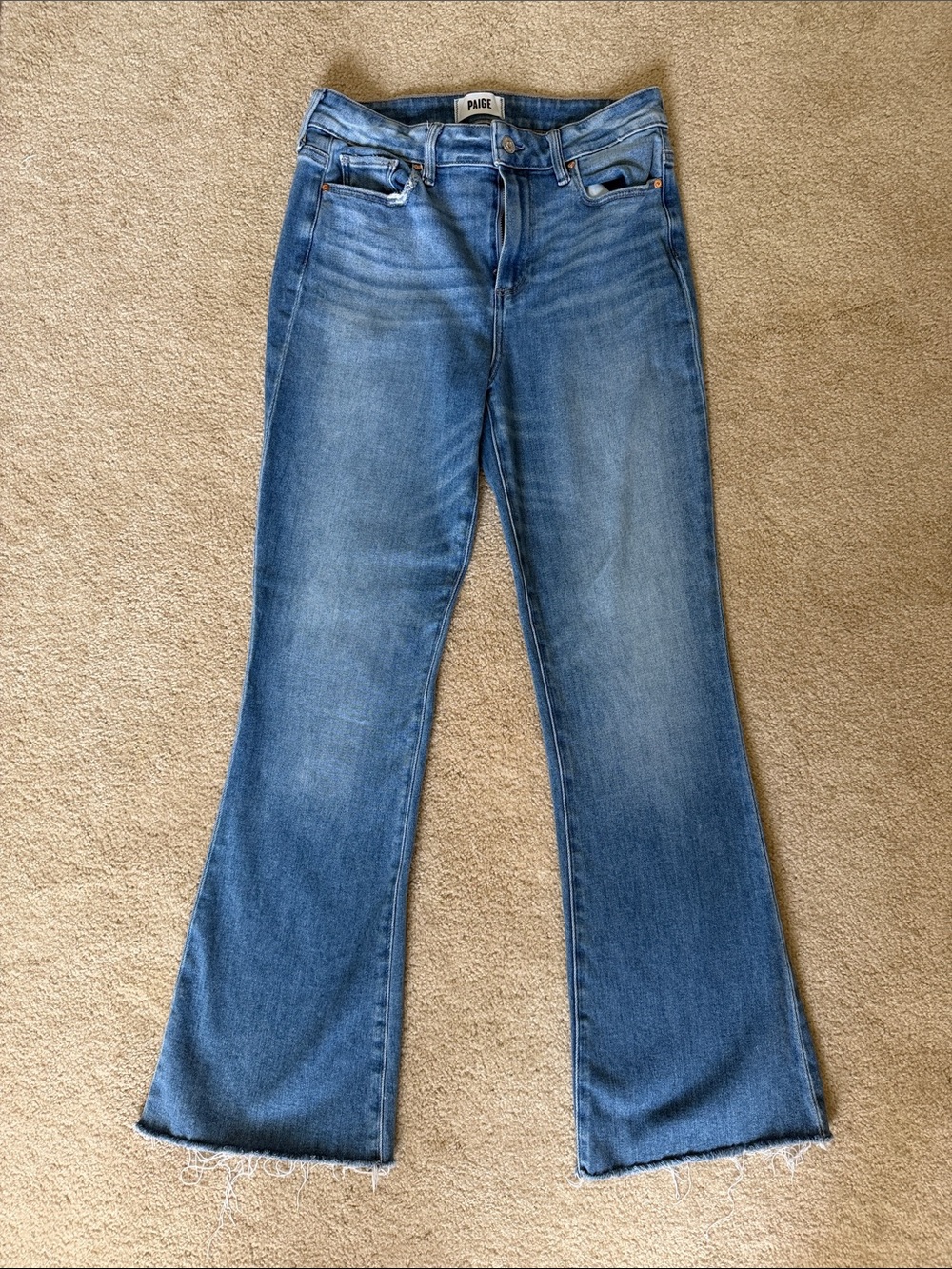 PAIGE High Rise Laurel Canyon Jeans
